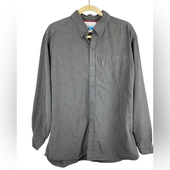 Columbia Men’s Button Down Cotton Shirt -Size Large - Picture 1 of 8